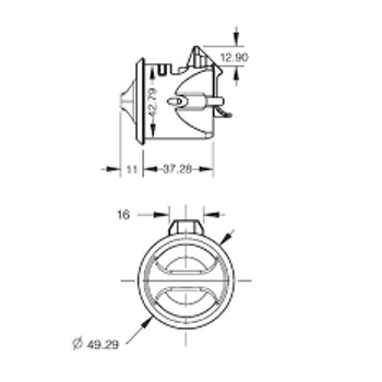 DOLAP KULBU EVRMEL AP:50 MM