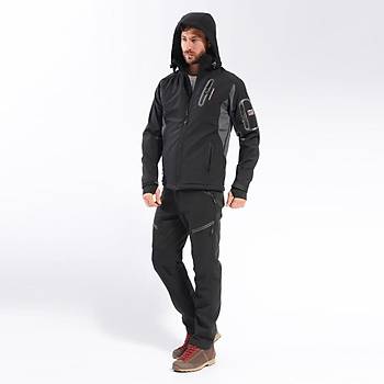 FreeCamp Eagle Softshell Ceket-S�YAH