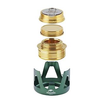 Naturehike LT01 Tanabilir Alkol Oca | Kamp Oca GOLD