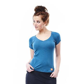 JOBE DISCOVER T-SHIRT WOMEN TEAL BLUE