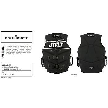 JETPILOT MATRIX RACE PWC NEO VEST ISO 50N MEN VEST S�YAH-YE��L