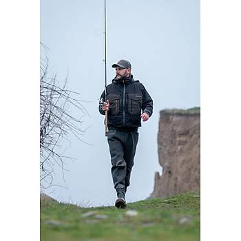 Savage Gear SG6 Wading Jacket Black/Grey