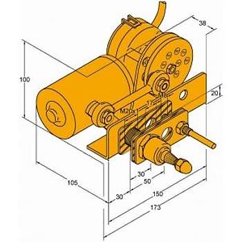 Exalto 223BD-223BDS-223BS Serileri MD1 Silecek Motoru