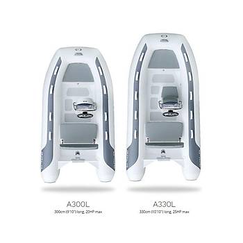 GALA BOATS ATLANTIS A330L DELUXE ALMNYUM TABANLI, OTURMA GRUPLU PVC ME BOT