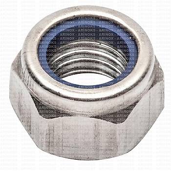 ARİNOKS DIN985 FİBERLİ SOMUN A2-304 / M4