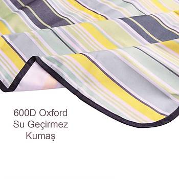 Madfox Skyloft Su Gecirmez Piknik Kamp rts Blue Stripe