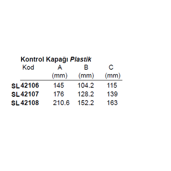 KONTROL KAPA�I �176mm