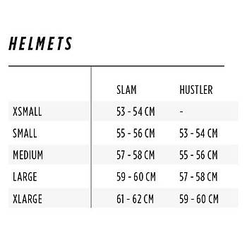 JOBE SLAM HELMET RED XL