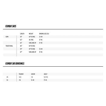 JOBE ALLEGRE COMBO WATERSKIS YELLOW