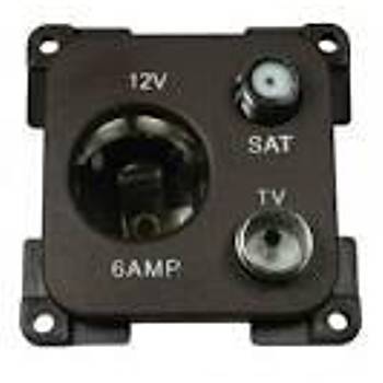 INPROJAL 12 V +TV + SAT SOKET�