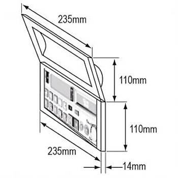 Kapakl Radyo-Teyp yuvas