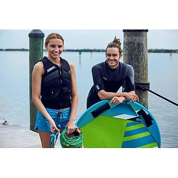 JOBE BOARDSHORT WOMEN TEAL BLUE