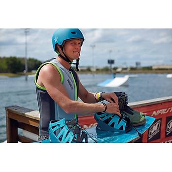 JOBE BASE WAKEBOARD HELMET TEAL BLUE