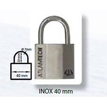 ATLANTECH 2065 - PASLANMAZ ASMA KİLİTLER -INOX 40 mm
