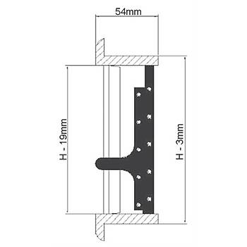 Hava emi� �zgaras�. Kiraz �K� Y�NL� 254X127MM