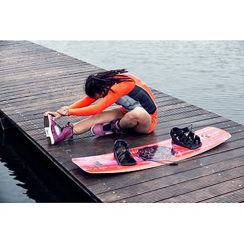 JOBE ARMADA CORAL RED WAKEBORD 137 & EVO SET