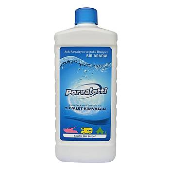 PORVALETTI KARAVAN VE TEKNE PORTATF TUVALET KMYASALI 1 L