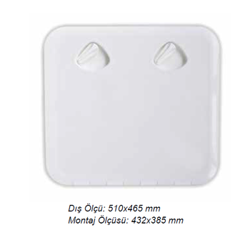 PLAST�K KAPAK 460x510 mm