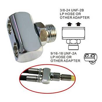 KRAKEN Reglatr Adaptr AD30 Hortum Adaptr LP Alak Basn oklayc