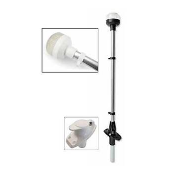 I�IKLI BAYRAK D�RE�� AYARLI led 12v,S�YAH 60cm