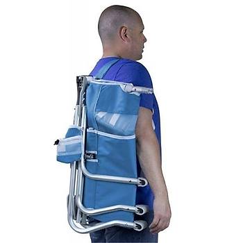 Gci Outdoor Bi-Fold 4 Kademeli Katlanır Plaj Sandalyesi