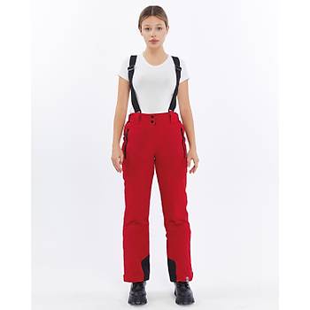 Mapamyumco Kadn Kayak Pantolon-KIRMIZI