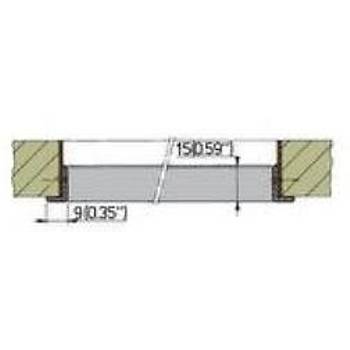 Vetus Planus hatch i�in i� finisyon �er�evesi. Uygun Hatch Tipi : PLA40
