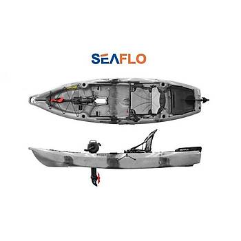SEAFLO TEK KİŞİLİK PEDALLI KANO GRİ
