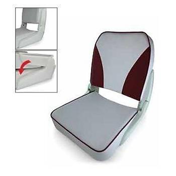 KOLTUK KATLANIR BEYAZ-KIRMIZI 45x36x48cm