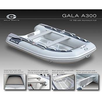 GALA BOATS A300D PVC - ATLANTIS TENDERS- RIB DOUBLE DECK