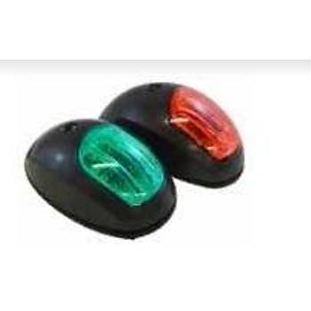 SEY�R FENER� 12 V PLAST�K S�YAH TAKIM LED