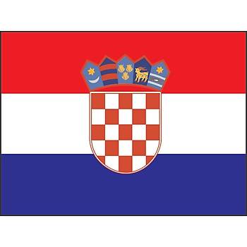 Croatian Bayrak 30 X 45Cm