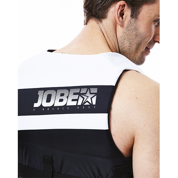 JOBE 4 BUCKLE VEST BLACK