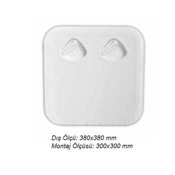 PLASTK KAPAK 372x372 mm