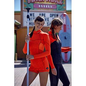 JOBE SOFIA SHORTY 3/2MM WETSUIT WOMEN FURY RED