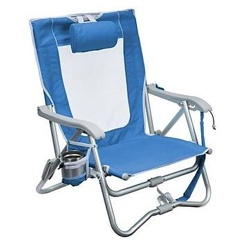 Gci Outdoor Bi-Fold 4 Kademeli Katlanır Plaj Sandalyesi