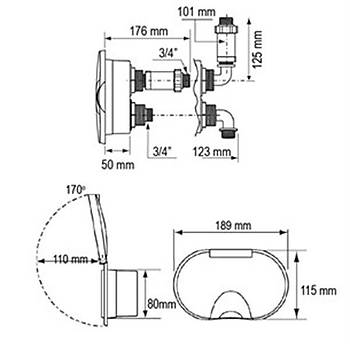 Nuova Rade Kapakl� G�mme Su Giri�i/��k���