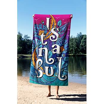 PLAJ HAVLUSU 90X150 BEATIFUL �STANBUL