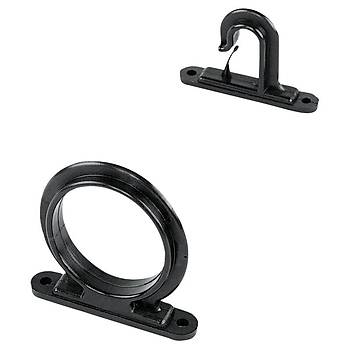 Rod Holding Ring Set, Black