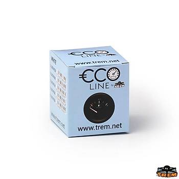 TREM ECO LINE AMPERMETRE.12V.BEYAZ.60-60AMP