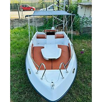VONA MARİN 4.60 FULL AKSESUAR + HIDEA 20 HP FEL (R/C KONTROL /ELK. MARŞLI / UZUN ŞAFT )