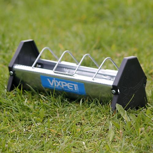 Galvaniz Oluklu Yemlik 25 cm