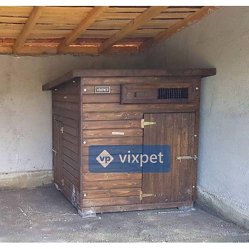 Oskar B�y�k K�pek Kul�besi �ift Kap�l� XXL 120x120x130