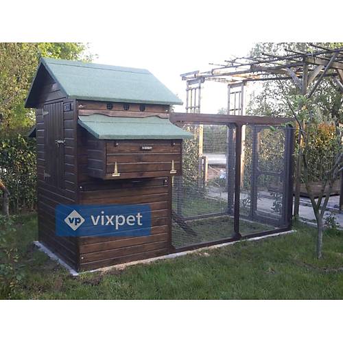 Kelebek Bah�eli Tavuk K�mesi 12 Tavuk Bar�nabilir + Bah�e Se�enekli