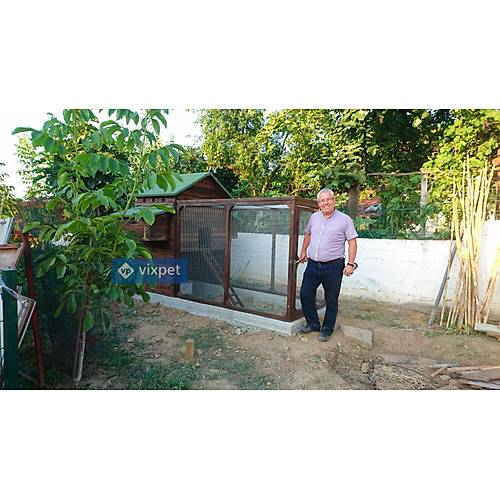 Kelebek Bah�eli Tavuk K�mesi 12 Tavuk Bar�nabilir + Bah�e Se�enekli