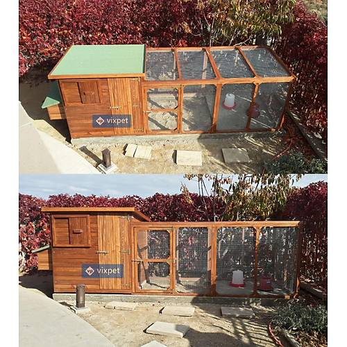 Vega Bah�eli Tavuk K�mesi 25 Tavuk Bar�nabilir + Bah�e Se�enekli