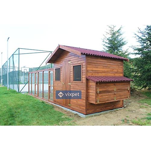 Atak Bah�eli Tavuk K�mesi 60 Tavuk Bar�nabilir + Bah�e Se�enekli