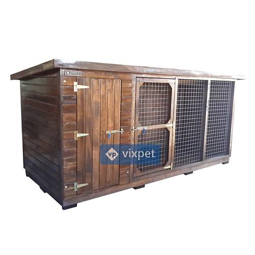 Rozi Bah�eli K�pek Kul�besi -  Bah�esi Ah�ap Tabanl�