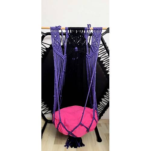 Kedi K�pek Hama�� Siyah - Mor