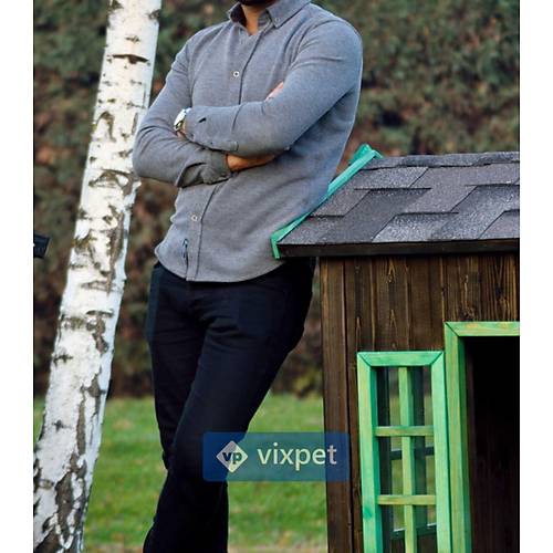 Oxford Pencereli Kpek Kulbesi 100x100x110